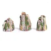 التماثيل الزخرفية مصغرة راتنج مركبة لزخارف الحديقة الصخور الصغيرة بونساي ديي هاوس