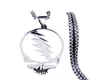 Afawa Grateful Dead Skull rostfritt stålkedjan halsband för menvinnor silver färghalsband smycken cadenas mujer n4206s031459912