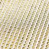 Party Decoration 1 Roll 10 Yards Gold 4.5 Inch Bling Diamond Mesh Wrap Ribbon Rhinestone Crystal One