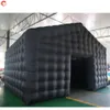 10mLx6mWx4.5mH (33x20x15ft) Outdoor Activities Free Air Ship Commercial Black Portable LED disco lighting mobile night club tent Inflatable Cube Party Tent