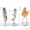 Actionspielzeug Abbildungen 17 cm heißer Anime Kokkoro Figur Prinzessin Connect Re Tauchpriconne Natsume Kokoro Badeanzug PVC Action Figure Model Doll Toys