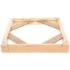 Frames Picture Frame DIY Combination Strong Adhesive Decorative Frameless Diamond (20cm Length Width) Student Painting Wooden