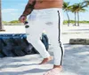 Tejanos Blancos Hombre Hole Mens White Jeans Slim Fit Side Stripe Biker Skinny Spijkerbroeken Heren Denim8272334