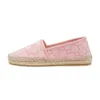 Espadrilles Designer Casualmente Scarpe da donna Fisherman Luxurys Ladies Flat Beach Fashion Fashi