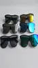 Brand Sunglasses For Men Woman Fashion Classic Square Frame Sun Glasses Reflective Coating Siamese Lens Eyewear2500808