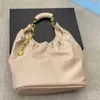 디자이너 여성 토트 스퀴즈 가방 Nappa Lambskin Bags 크로스 바디 쇼핑 가방 해변 작은 어깨 지갑 가죽 핸드백 스퀴즈 가방
