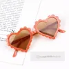 Sunglasses Ins Kids Love Heart Girls Candy Color Frame Polarized Sunglass Goggles Children Uv 400 Protective Beach Glasses Z6517 Drop Dhyx8