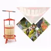 Juicers 6L Manual press juice machine grape wine maker juice residue separation Home apple pressing juicer for honey/fruit/vegetable