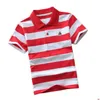 Polos S Teenager Kinder Kinder T-Shirt Sommer Jungen Mädchen Kurzarm Tops Sport Shirt Kinderschule Kostüm 3-15 Jahre 231122 Drop Lieferung Dhdyk