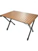 Camp Furniture Pliant Camping Table Hauteur réglable 4-6 Personnes Aluminium léger Rold-up pour extérieur