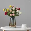 Decorative Flowers Artificial Pretty Silk Lotus Dinning Table Bars Party Decoration Branch DIY Accessories
