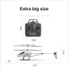 Modle Hot 3,5CH extra grote grote 80 cm Remote Control Alloy RC -helikopter met GYRO RTF -camera voor kinderen buitenvliegen speelgoed voor kinderen