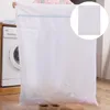 Tvättpåsar super largelaundry väska fint nät för delikat plagg sängark dragkedja stängning återanvändbar tvätt hem
