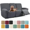 Stoelbedekkingen Polar Fleece Recliner fauteuil Lazy Boy Sofa Anti-Slip Home Decoration 3 Seat