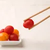 箸自然ローズウッド再利用可能な健康的な中国の木製チョップスティック寿司スティック食器キッチンの調理器具10ペア/ロット