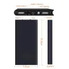 Ładowarki 20000 mAh przenośna ładowarka zewnętrzna bateria zasilania energii słonecznej 2.1A szybka ładowarka podwójna wyjściowa USB Pankank dla inteligentnego telefonu komórkowego