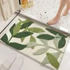 Bath Mats Cute Water Absorbing Super Bathroom Mat Plush Microfiber Machine Washable Shower Rug Easier To Dry Durable