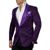 9 Farben Männer Hochzeitsanzüge formelle Anzug Set Slim Fit Bräutigam Smoking Groomsman Blazer Anzüge für Männer 2 Stück 240407