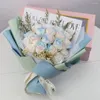 Dekorativa blommor 18st Creative Scented Artificial Soap Rose Bouquet Gift Valentine's Day Birthday Bridal Wedding Decoration