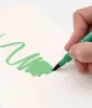 ペンYouPin 36pcs/lot kacoアーティスト36色ダブルチップ水彩ペン絵画グラフィティアートマーカー