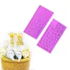 Baking Moulds Texture Silicone Mold Of Tree Bark Brick Wall Mat Fondant Cake Decorating Tools Bakeware