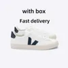French Mens Sh V Shoe Disual Vejaon Sneaker French Brazil Green Earth Green Low-Carbon Life v Organic Cotton Flats Sneakers Women Classic White Designer