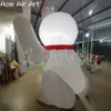 32.8ft High or Customized Inflatable Lucky Cat LED Lighting Cartoon Cats with Wishing Words for Birthday Party or Decoration