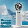 Ice pack turbo charging handheld small fan new ice sensing electric fan portable electric fan table
