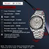 Benyar Moon Watch voor mannen Top Brand Luxury Quartz Men Kijkt chronograaf Multifunctioneel waterdichte Automatische Reloj HOMBRE 240409