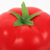 Decorative Flowers Imitation Tomato Simulation Vegetable Artificial Decorations Fake Models Showcase Display Props Lifelike Food