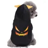 Hondenkleding Halloween -kostuums Funny Pet Holiday Outfits voor feestbenodigdheden katten