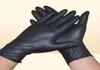 100Unitcaja Nitrile Gloves Black desechables como un pulpo ambidiestro para la limpieza de tatuajes de guantes de látex 2012071216155