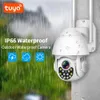 IP Cameras Tuya WiFi PTZ Camera Outdoor HD IP Camera 2MP Video Surveillance Security Camera Auto Tracking Audio Video Wireless 1080P CCTV 240414