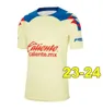 23 24 Club America Soccer Maglie Liga MX Henry J.Quinones D.Valdes 3rd A.Zendejas Fidalgo 2023 2024 a casa Terzo Maillot Fan Slim Player Versione Football Shirts 999