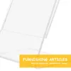 Frames 2pcs Transparent Acrylic Po Frame Simple Picture Poster Display Stand Pocard Holder Office Desktop Ornament