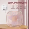 Electric Fans USB Direct Plug Desktop Fan Large Wind Power Mute Wall Mounted Ceiling Fan Electric Fan Suitable For Home And Dormitory