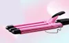 Hair Curling Iron Professional Triple Barrel Curler Wave Waver Styling Tools Fashion Styler Wand 2202115065412