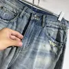 High Street Best Quality Casual Hole Jeans Pants Vintage Sweatpants for Men Trousers Streetwear
