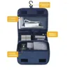 Storage Boxes Portable Bathroom Makeup Organizer Waterproof Travel Toilet Wash Bag Hook Rangement Women's Cosmetic For