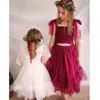 Clothing Sets FOCUSNORM 2-6Y Toddler Kids Girls Summer Clothes Sleeveless Smocked Crop Tops Mesh Lace Tulle Skirts