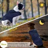 Dog Apparel Raincoat For Small Large DogsWaterproof Reflective Stripe Pet Rainwear Outdoor Runing Rain Cape Dogs Accessories