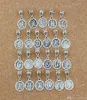 50pcslots de mélange argenté antique Pendants Pendants de charme initial pour les bijoux Bracelet Collier ACCESSOIRES DIY 148X308MM A419A8507474