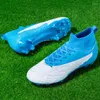 American Football Shoes Boots Professional Soccer for Men Anti-Slip Cleats Högkvalitativa vuxna utomhusträning Sneakers 2024