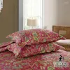 Bedding Sets Pure Cotton Quilt 3pcs Printing Bedspreads Double Quilting Bed Cover Soft Comfortable Blanket Winter Coverlet Home Textile