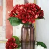 Kwiaty dekoracyjne duży kwiat kulki sztuczny przyciągający wzrok artystyczne materiały wysokiej jakości dekoracja ślubna biała modność