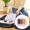 Bouteilles de rangement 4pcs Silicone Dispensing Bottle Wide Opening Overpoof Reproof Accessory Facity Filt pour le shampooin