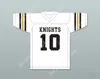 Custom qualsiasi nome numero giovane/bambini Troy Aikman 10 Henryetta High School Knights White Football Jersey 2 S-6xl S-6xl