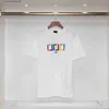 T-shirts masculins 2024SS Brand de mode Designer T-shirt Hip Hop White Mens Vêtements T-T-T-T-T-T-T-T-T-T-T-T-T-T-T-T-T-1 des lettres avec des lettres imprimées T-3xl Top n ° 1 C240413