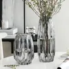 Vases Nordic Glass Vase Fleur esthétique Ikebana Design Tall Hydroponic Grand Luxury Modern Floreros Home Decoration WK50VA