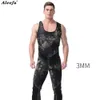 Wetsuit M Neoprene الممولة المموهة بدلة الغوص تقسيم scuba spearfishing بذلة للتصفح للمياه الباردة ملابس السباحة 240407